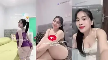Dokumentasi Tante Ondeng Cantik Live Kasur